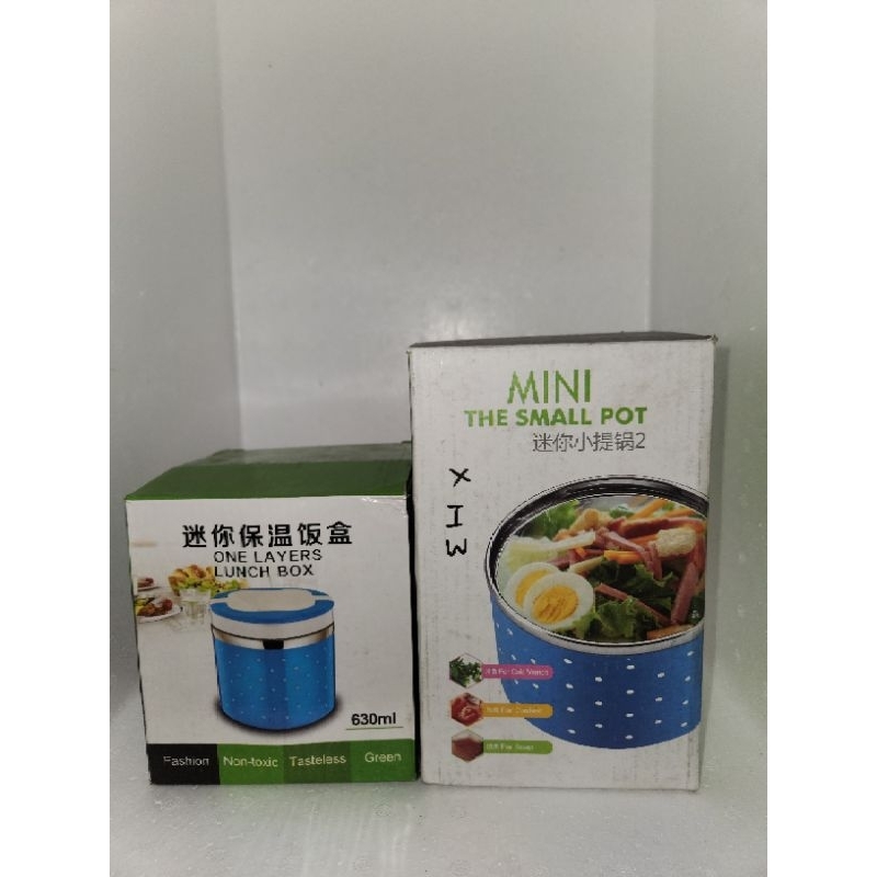 Jual Lunch Box - Tempat makanan (1 layer & 2 layer) | Shopee Indonesia