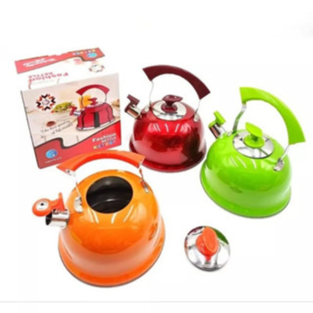 Jual Teko Bunyi Teko Siul Ceret 3 Ukuran Stainless Steel Whistling Kettle Warna Shopee