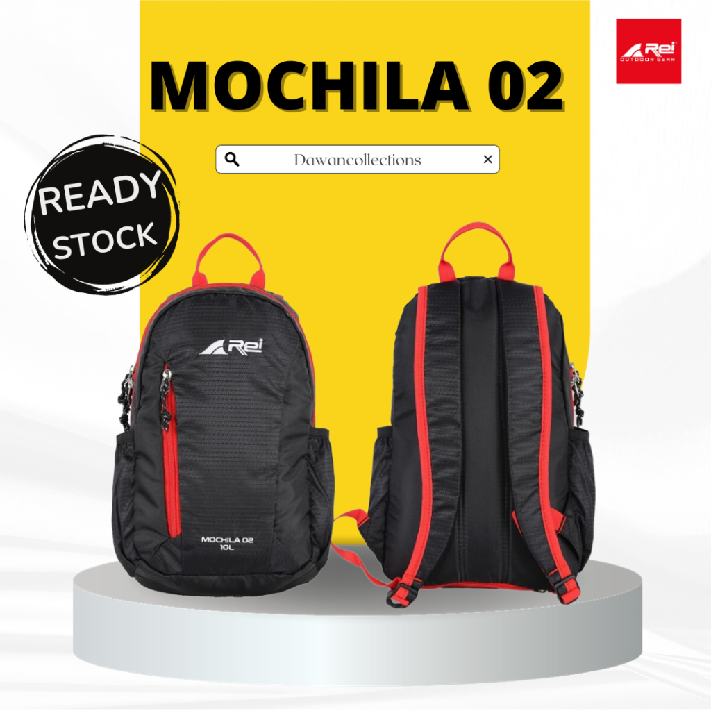 Jual AREI RANSEL MOCHILA 02 10L + RAINCOVER NEW COLLECTION | Shopee ...