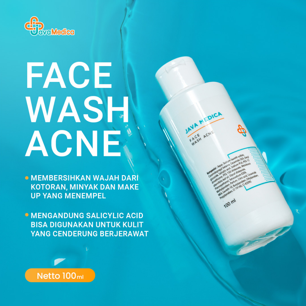 Jual Face Wash Acne Java Medica - Sabun Pembersih Kulit Wajah ...