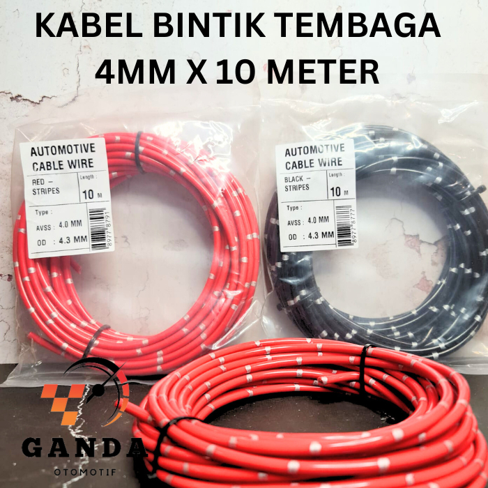 Jual Kabel Bintik Mm Meter Serabut Tembaga Untuk Mobil Motor Shopee Indonesia