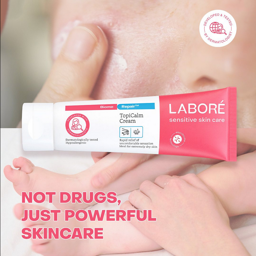 Jual Labore TopiCalm Cream Sensitive Skin Care BiomeRepair Cure Extreme ...