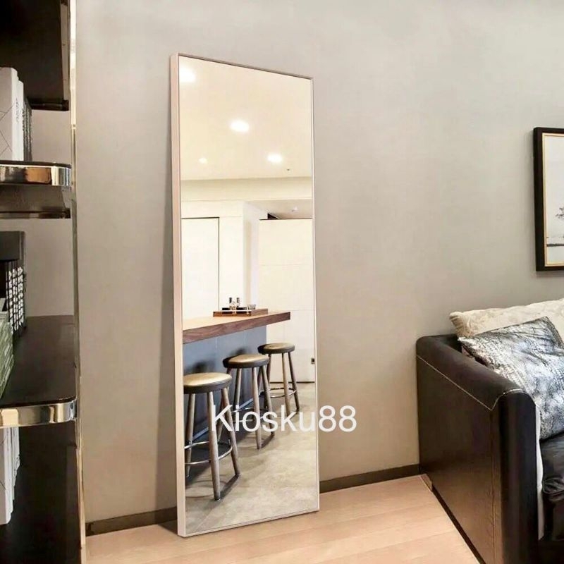 Cermin Dinding Frameless Gantung Wall Mirror