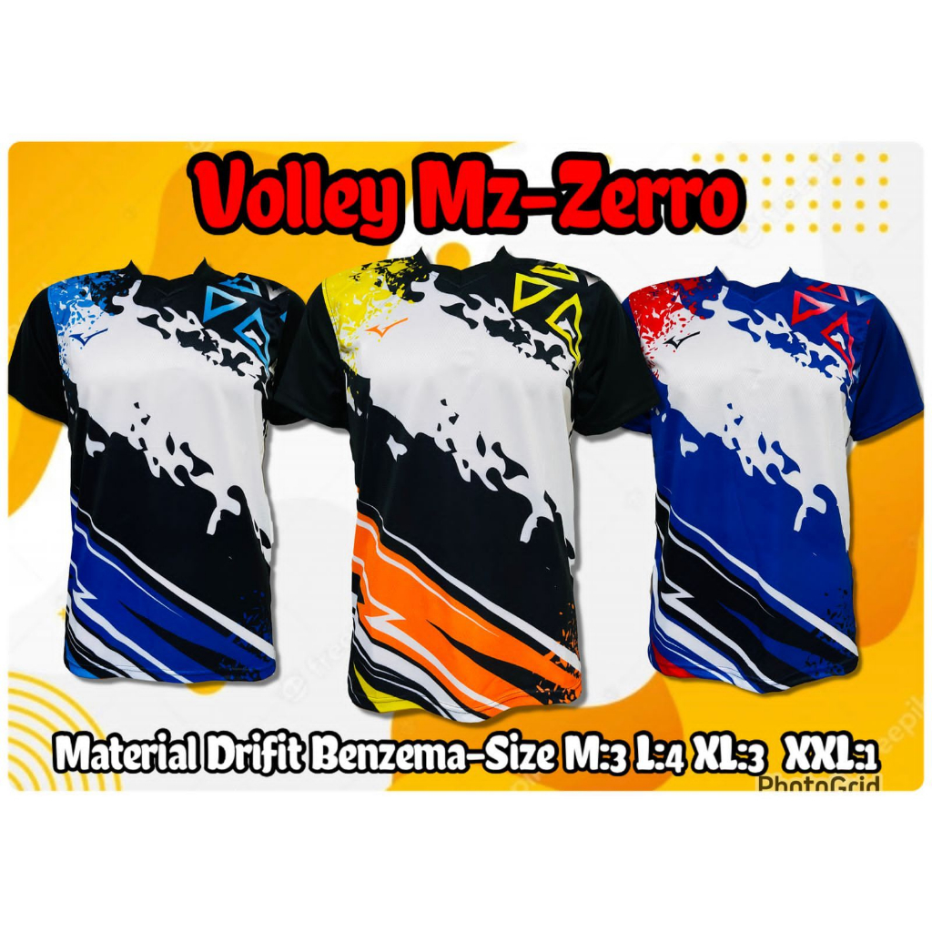 Jual Baju Voli Lusinan Kaos Volly Atasan Olahraga Baju