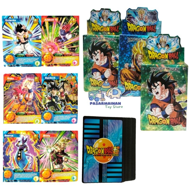 Jual Mainan Anak Kartu Anime Dragon Ball Z Cards Kartu Dragon Ball Z ...