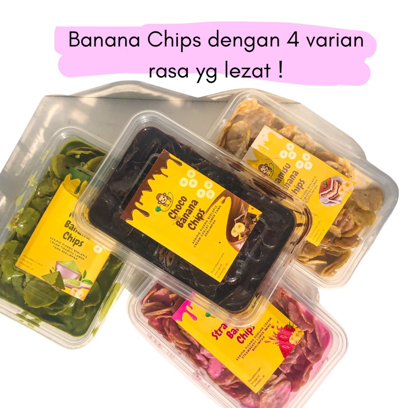 Jual Keripik Pisang Coklat Lumer Shopee Indonesia