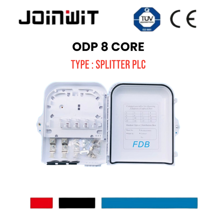 Jual odp 8 core/odp 8core/odp 8c 8 port optical distribution point FO ...