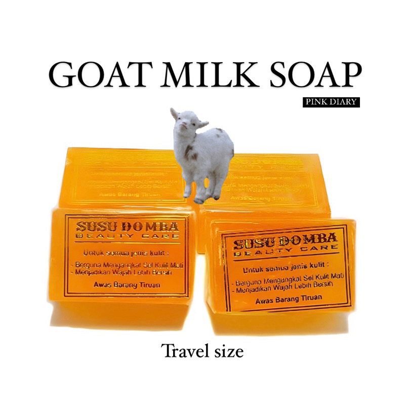 Jual Goat Milk Soap Sabun Susu L Dosis Tinggi Pemutih Badan Mencegah