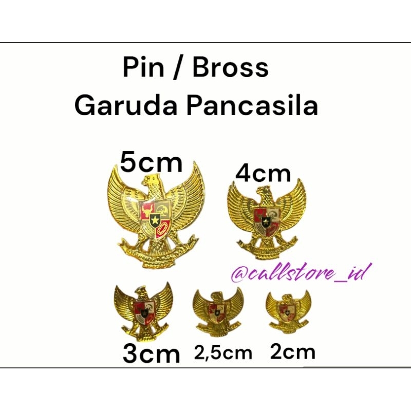 Jual PIN GARUDA / PIN GARUDA PANCASILA / PIN GARUDA PASKIBRAKA | Shopee ...