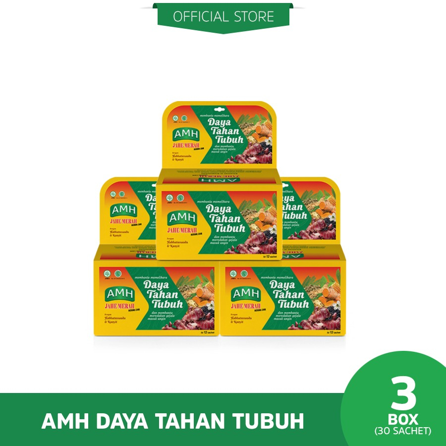 Jual AMH Daya Tahan Tubuh (3 Box) - Herbal Masuk Angin | Shopee Indonesia