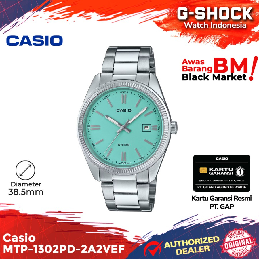 Jual Limited Edition Casio General Mtp 1302pd 2a2vef Mtp 1302pd Mtp