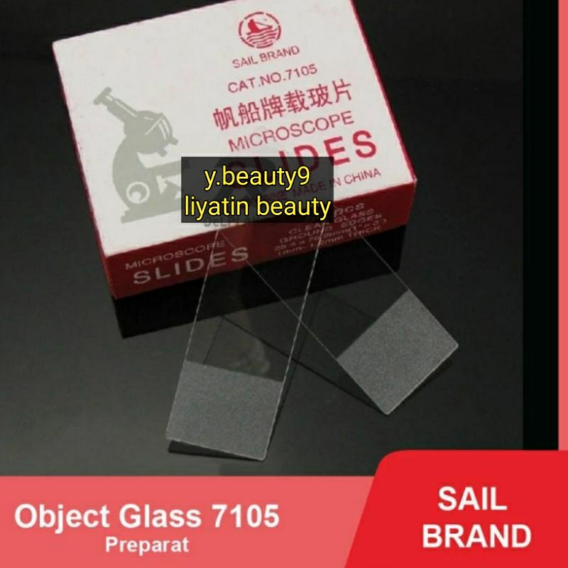 Jual Object Glass Objek Glas Ecer Satuan Microscope Slides Clear Glass ...