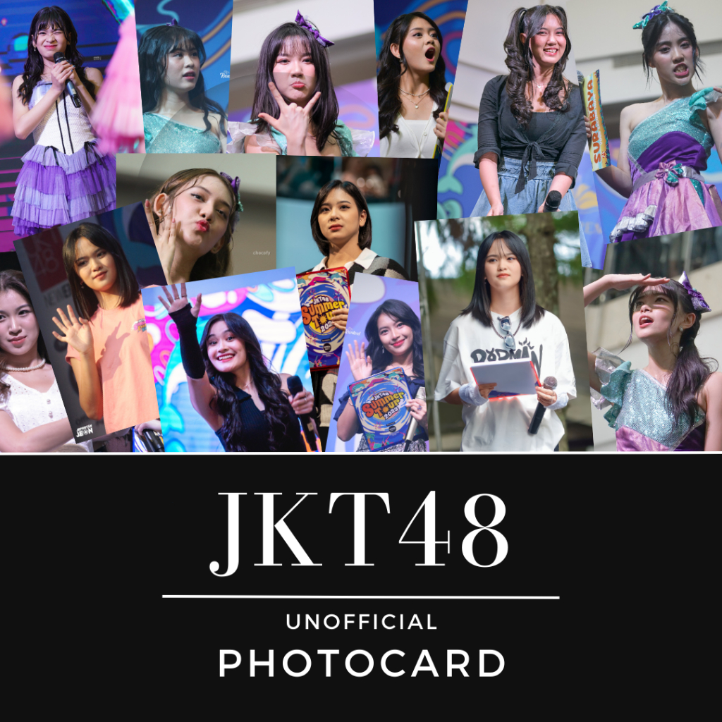 Jual Photocard Jkt48 Unofficial Summer Tour Edition Shopee Indonesia