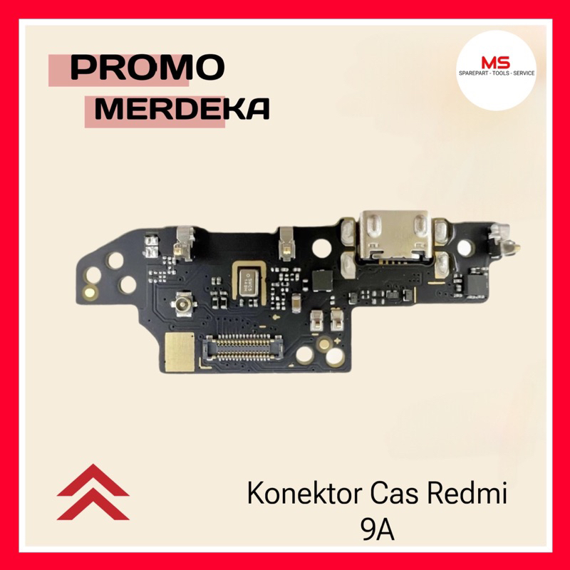 Jual Konektor Cas Charger Xiaomi Redmi 9A/ 9C / A10A Original IC Papan