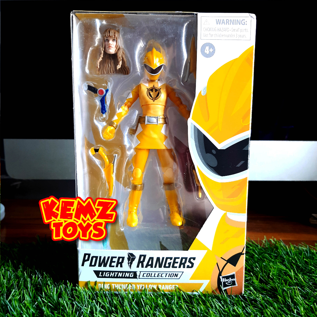 Jual POWER RANGERS Lightning Collection Dino Thunder Yellow Ranger ...