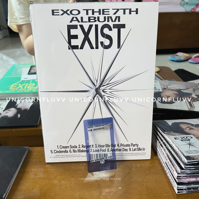 Jual EXO 7th Album EXIST Photobook All Version E, X, O Global | Shopee ...