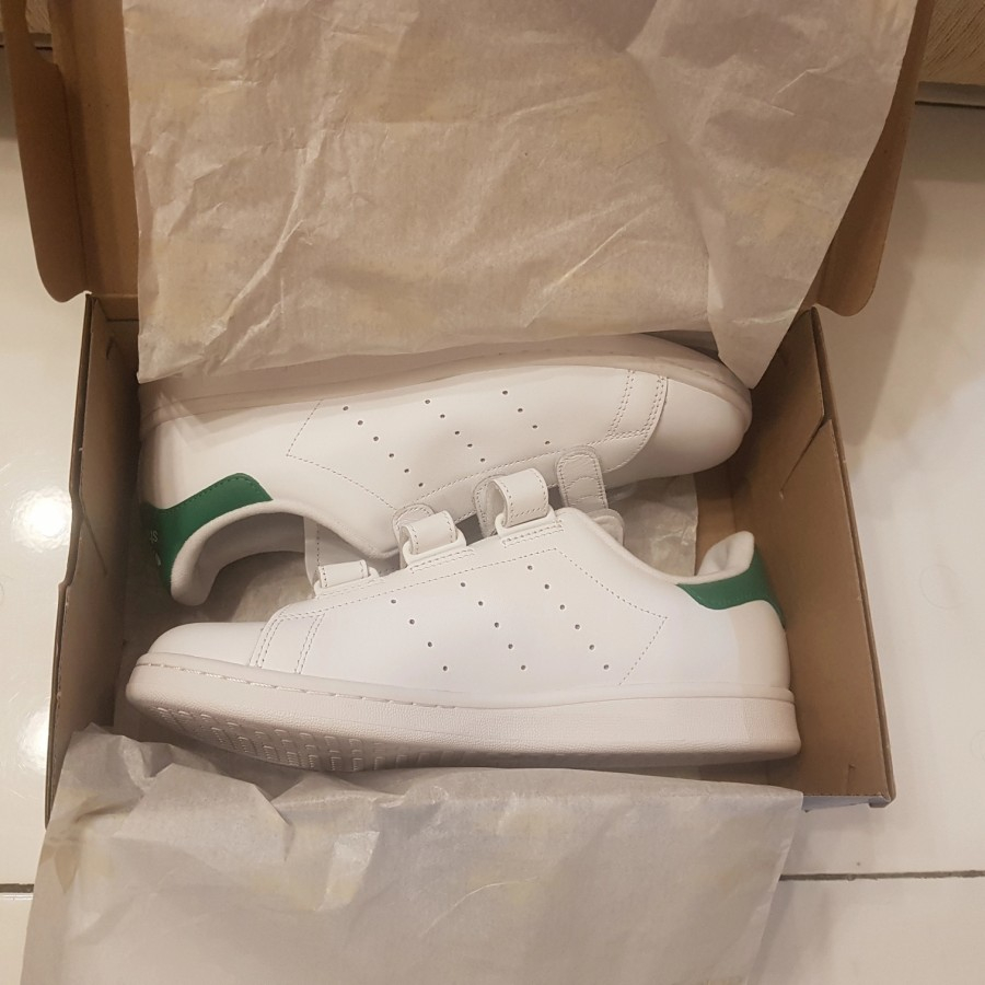 adidas gazelle silver green womens Stan Smith CF White S75187 Sneakers Adidas main image 1