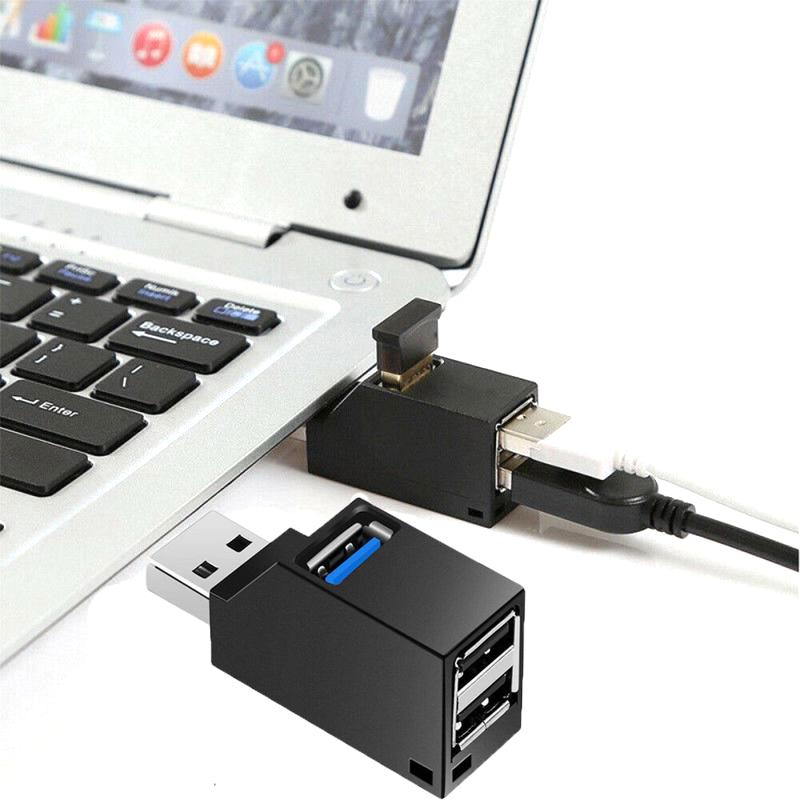 Jual SIFREE Mini USB Hub Super Speed USB 3.0 3 Ports - ZG163 - 7RUA38BK ...