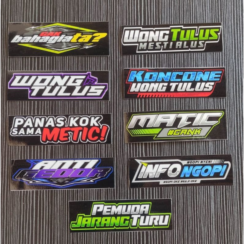 Jual Stiker Viral Sticker Murah Bijian Shopee Indonesia