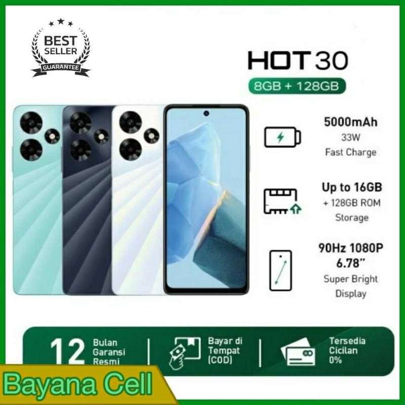 Jual infinix hot 30 8/128 | Shopee Indonesia