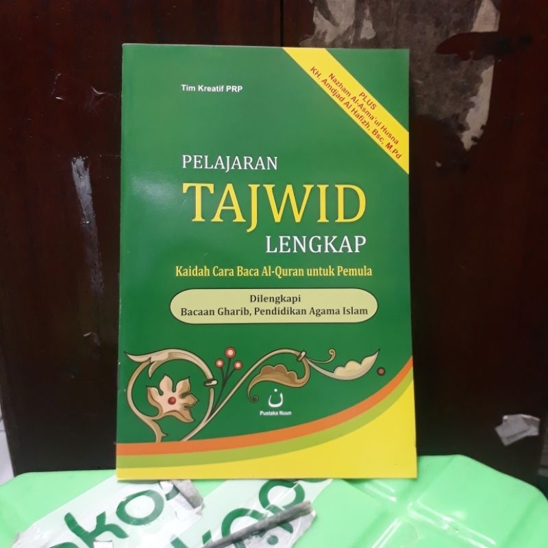 Jual Original Buku Pelajaran Tajwid Lengkap Kaidah Cara Baca Al Quran Untuk Pemula Tim