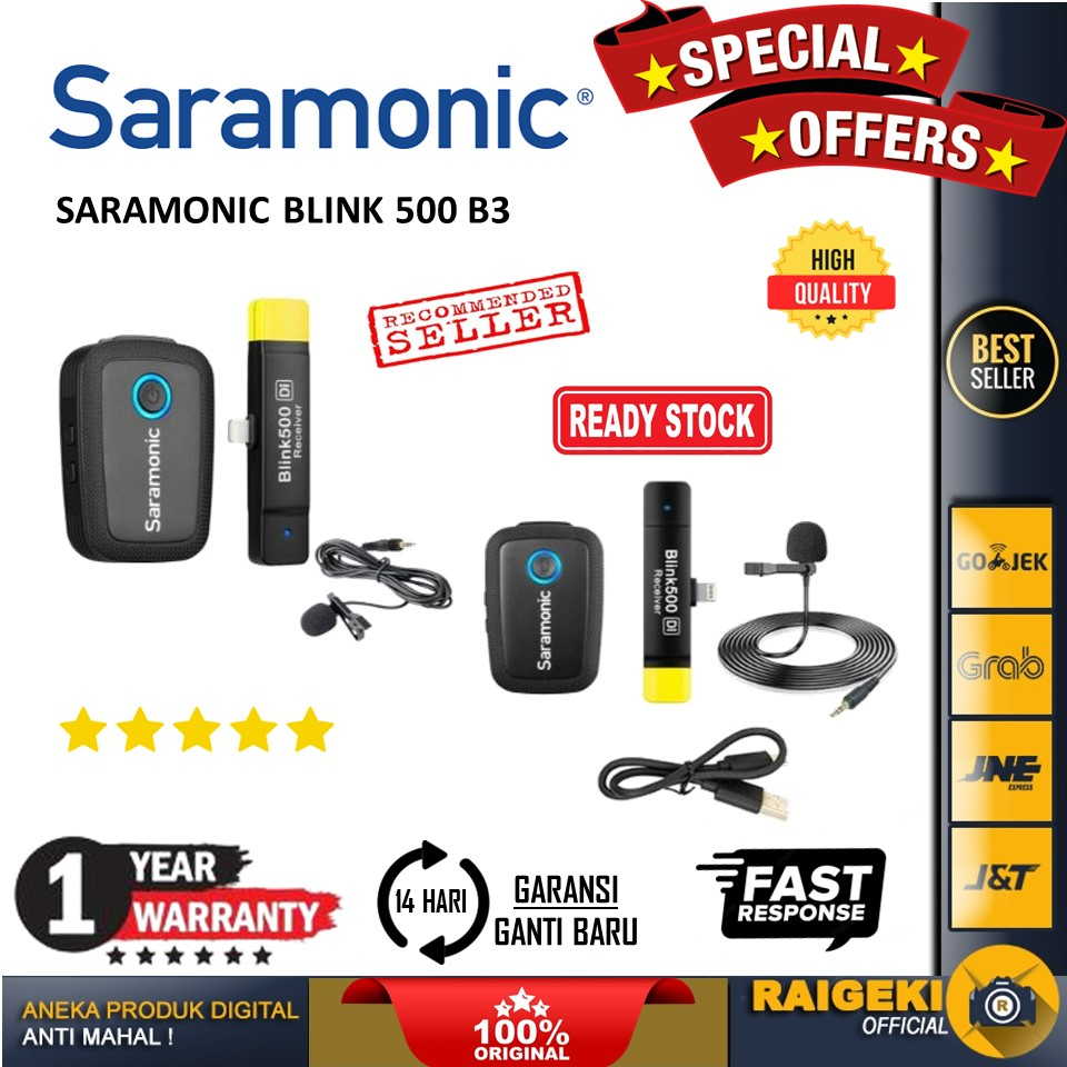 Jual Saramonic Blink 500 B3 Wireless Microphone For Lightning Devices ...