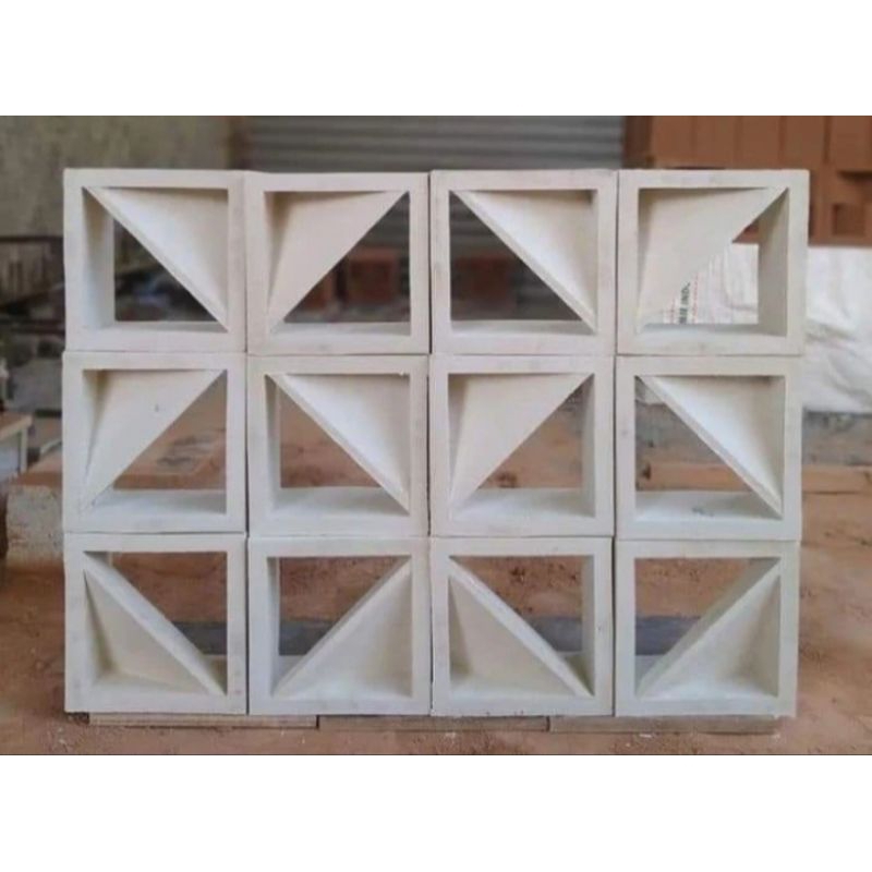 Jual Roster Beton Minimalis Lubang angin MNC putih | Shopee Indonesia