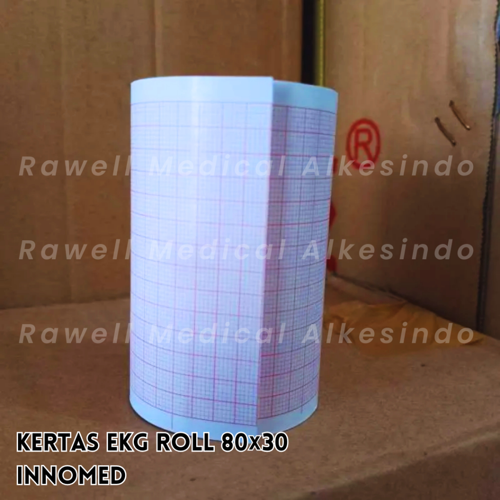 Jual Kertas EKG 80x30 Innomed / ECG Paper Roll 80x30 | Shopee Indonesia