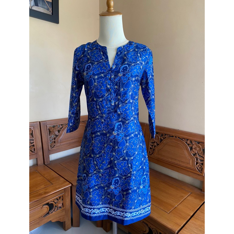 Jual Baju Dress Batik Semata Wayang Preloved Shopee Indonesia