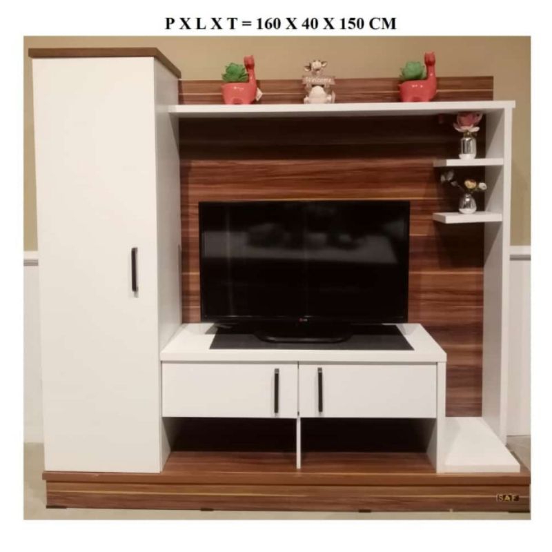 Jual Rak tv wall unit / rak tv minimalis | Shopee Indonesia