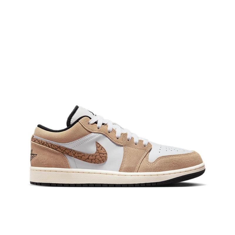 Jual NIKE AIR JORDAN 1 LOW SE MEN'S BASKETBALL SHOES - HEMP | Shopee ...