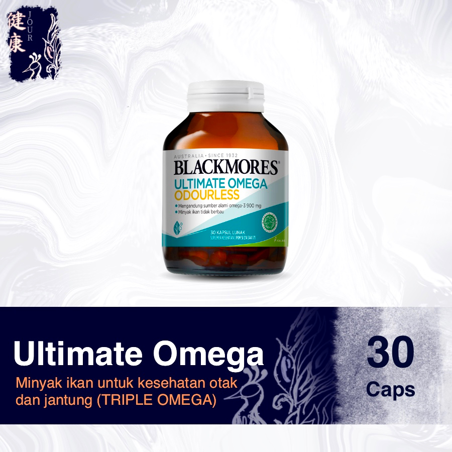 Jual Blackmores Ultimate Omega isi 30 Kapsul Triple Omega Suplemen