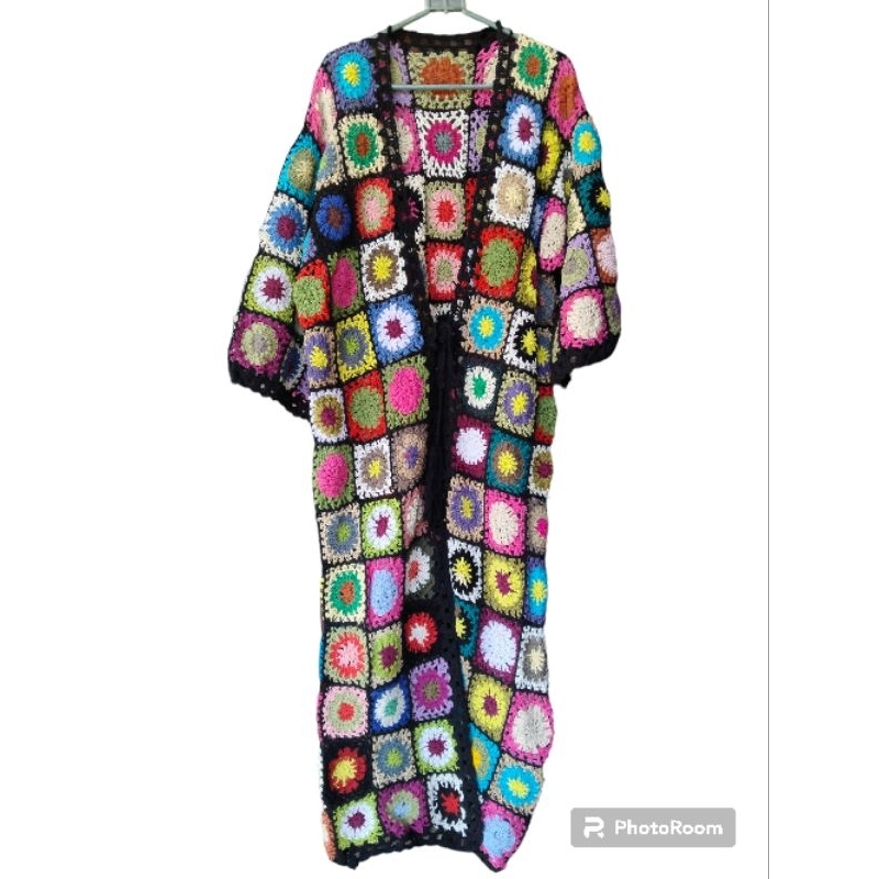 Jual Long cardigan // Rajut / Crochet Bali | Shopee Indonesia