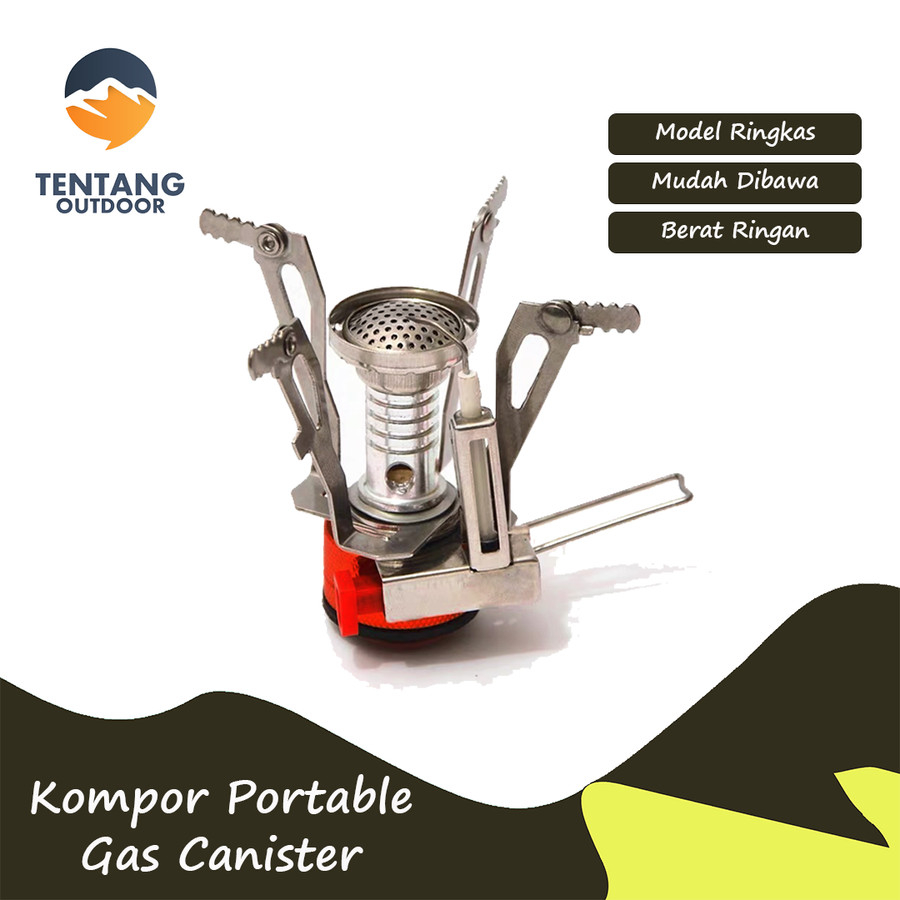 Jual Kompor Camping Canister Mini Ultralight Portable Outdoor Stove