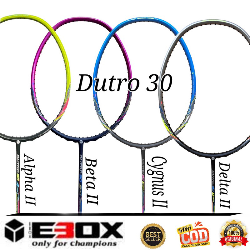 Jual [ ORIGINAL ] Raket Badminton EBOX DUTRO 30 A B C D | Shopee Indonesia