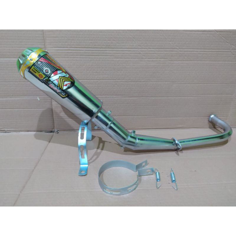 Jual KNALPOT RACING KAWAHARA KAPSUL MATIC BEAT MIO VARIO SCOOPY FULLSET ...