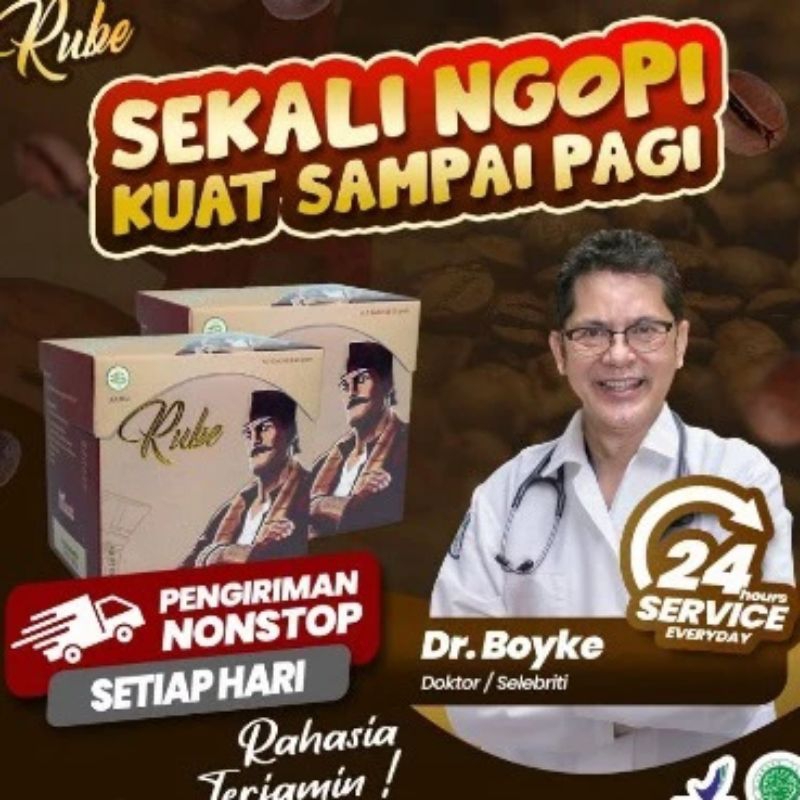 Jual new kopi rube 100% original kemasan 5 sachet - kopi kuat | Shopee ...