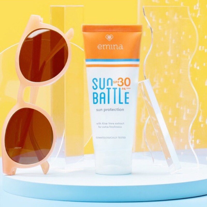 Jual EMINA SUNSCREEN/SUN PROTECTION SPF 30PA 60ML Shopee Indonesia