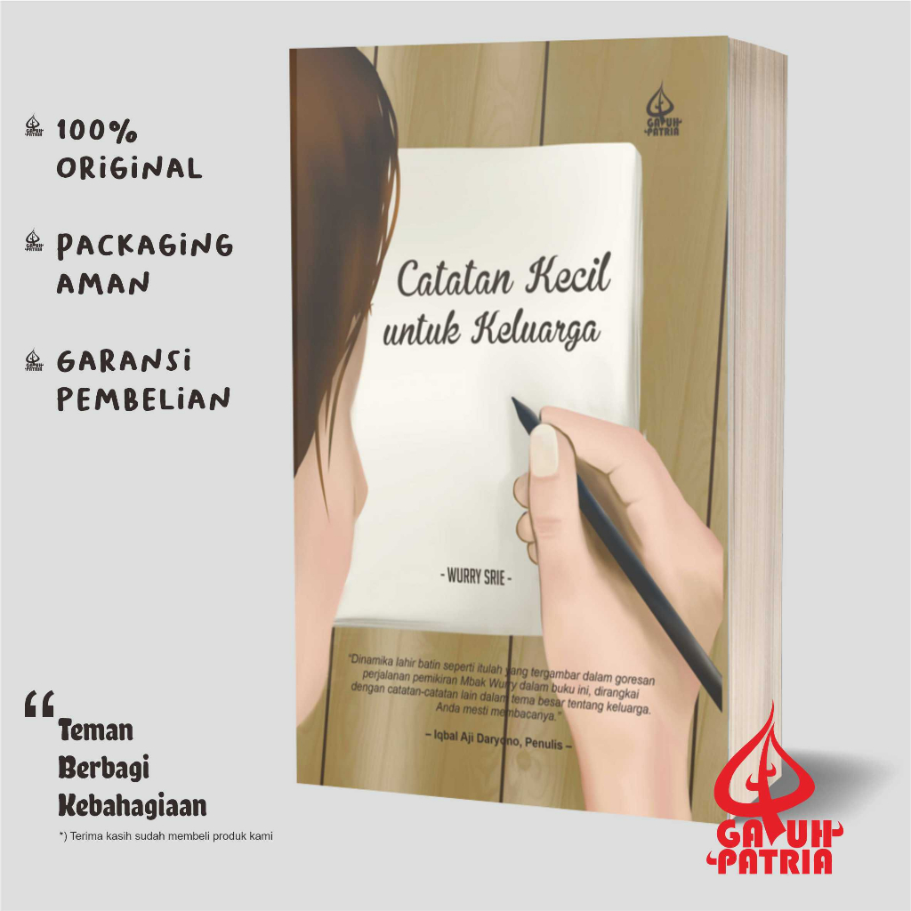 Jual Buku Catatan Kecil untuk Keluarga by Wurry Srie | Shopee Indonesia