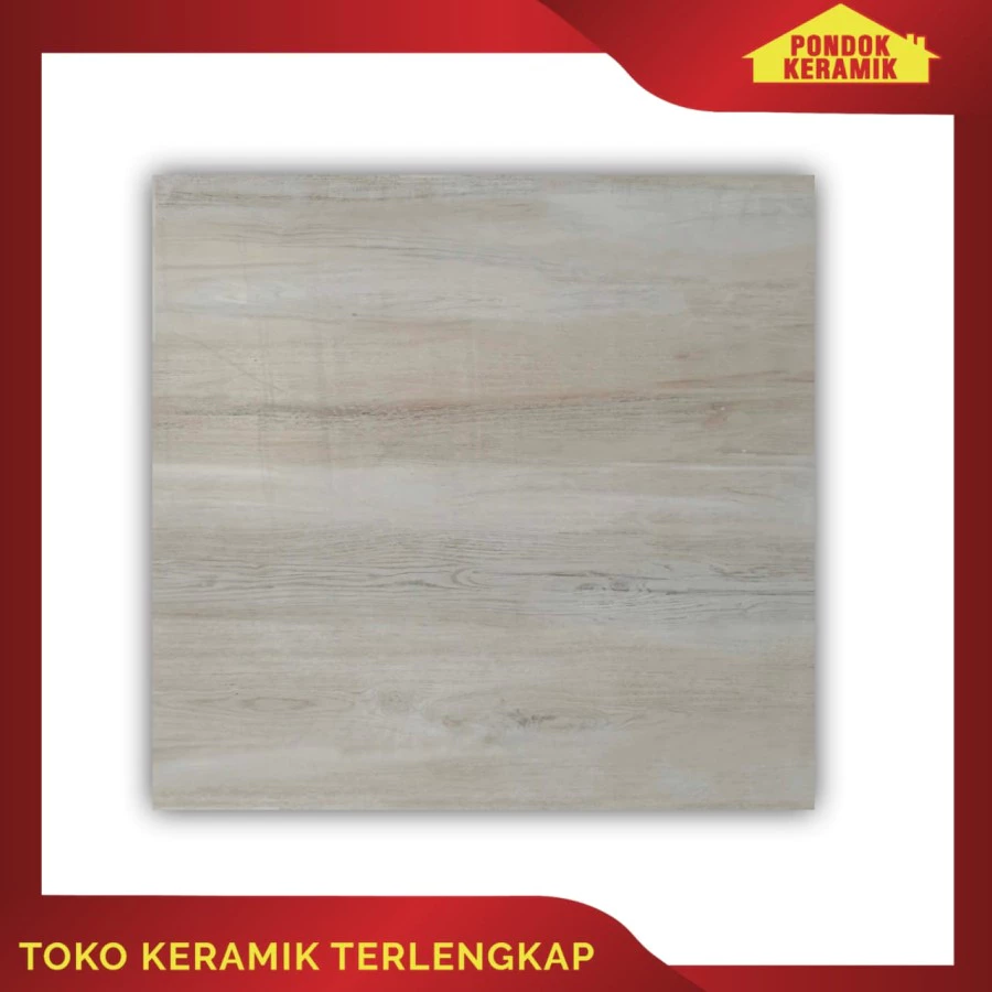 Granit Lantai Hela 60x60 Honey Wood / Glaze Tile Motif Kayu