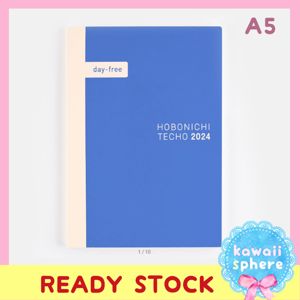 Jual Hobonichi Techo 2024 A5 Day Free Book Jan Start Hobonichi 2024