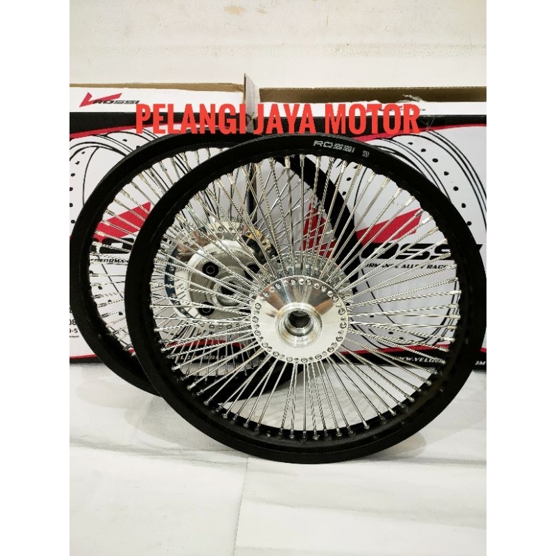 Jual CUSTOM VELG ROSSI JARI SERIBU GL PRO MEGAPRO PRIMUS/ GL