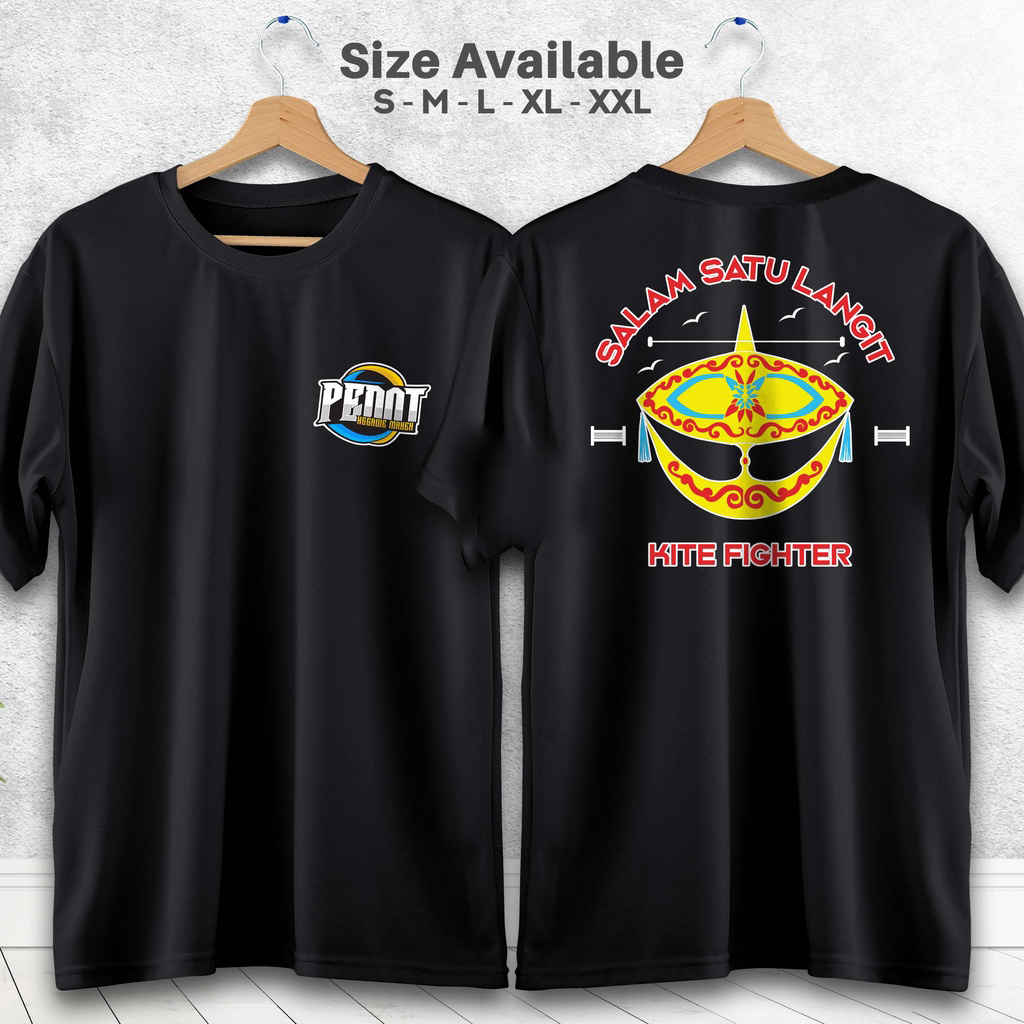 Jual DTF | Kaos Salam Satu Langit Layangan Kite Fighter Pedot Nggawe ...