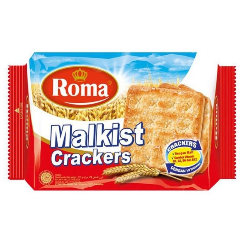 Jual Roma Malkist Crackers Kemasan 105 gram | Shopee Indonesia