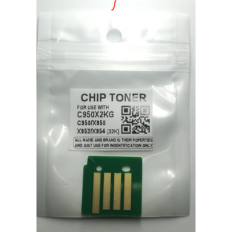 Jual CHIP TONER FOR COLOR C950X2KG C950 X950 CMYK | Shopee Indonesia