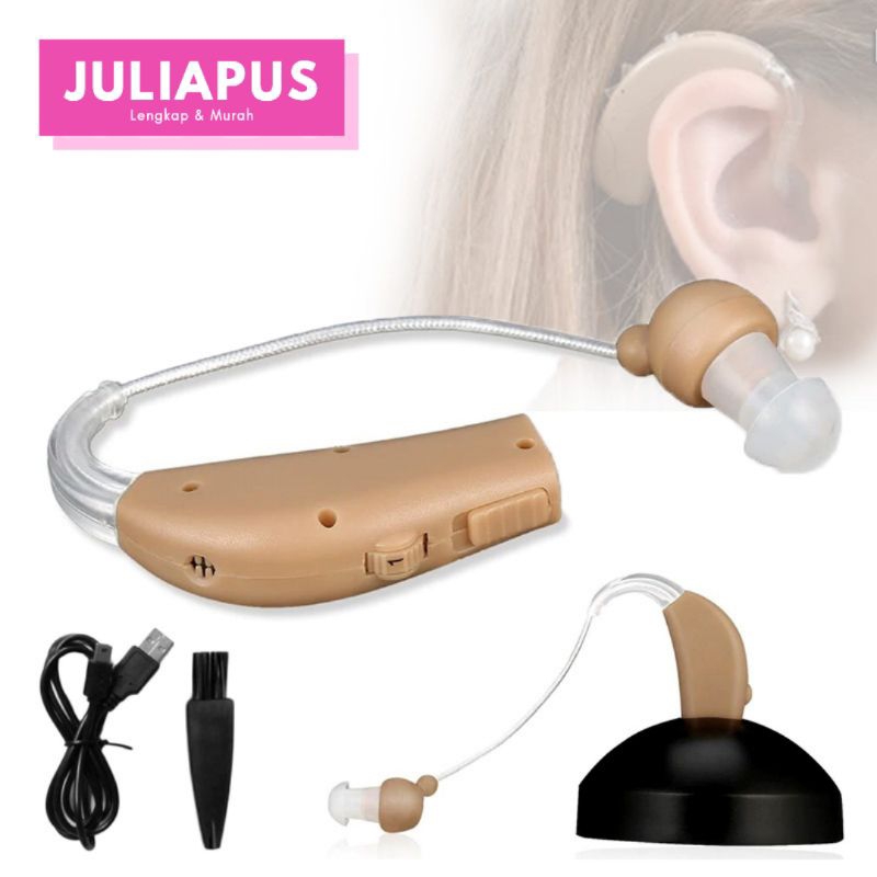 Jual Hearing Aid Recharge Alat Bantu Dengar Model Cantol Bisa Cas ...