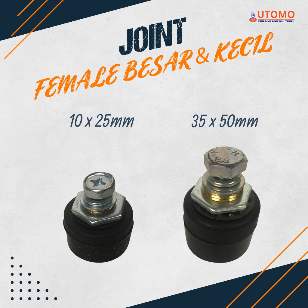 Jual Kabel Konektor/ Cable Connector/ Joint Female Mesin Las | Shopee
