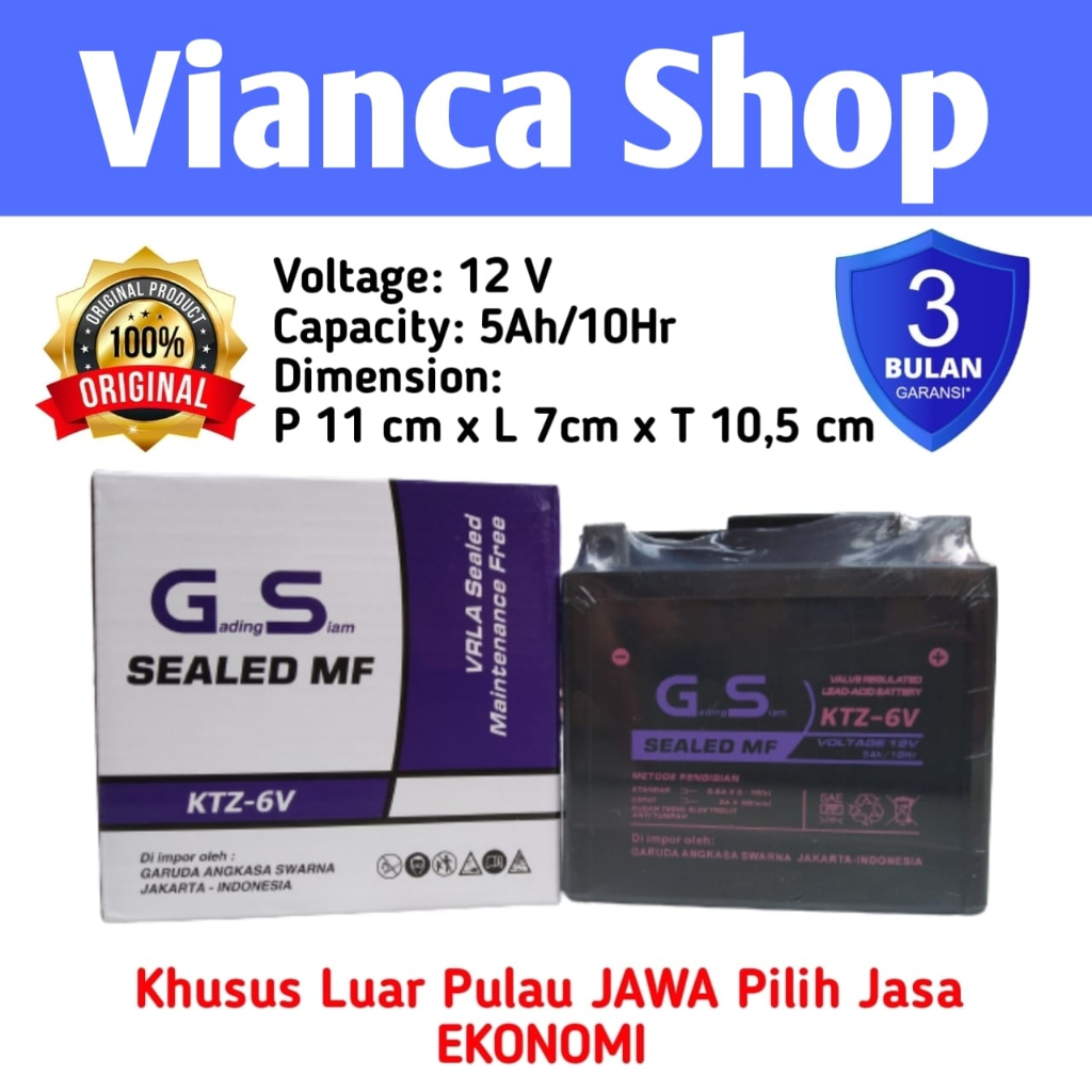 Jual Aki Motor Honda Scoopy ISS Genio ISS Beat ISS CRF 150 GSE Golden