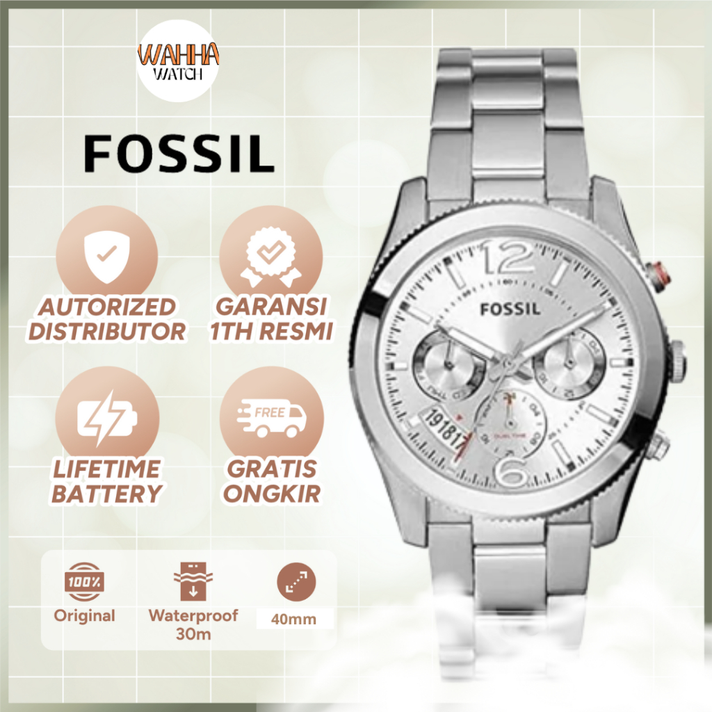 Jam Tangan Wanita ES3883 ES3883 Boyfriend Multifunction [BERGARANSI]