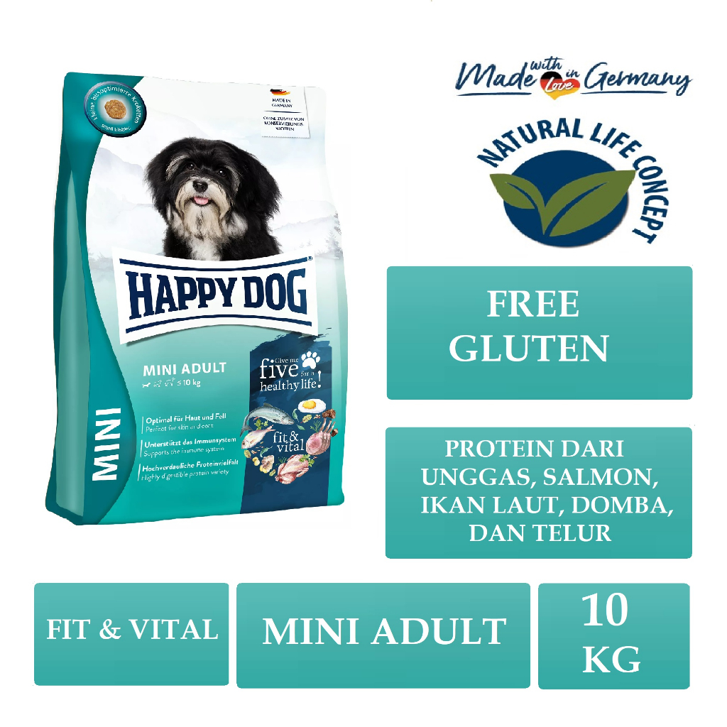 Happy Dog Mini Puppy: Welpenfutter für kleine Rassen | 10 kg